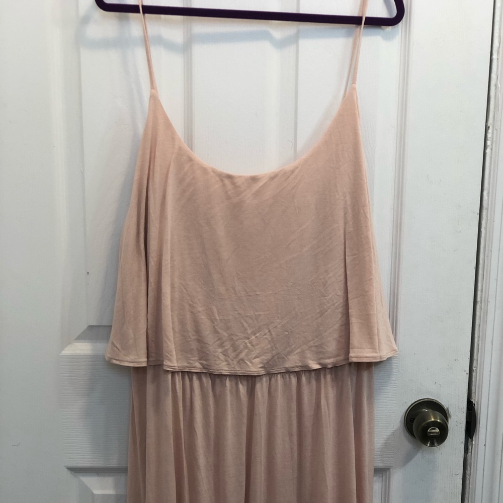 Peach Maxi Dress